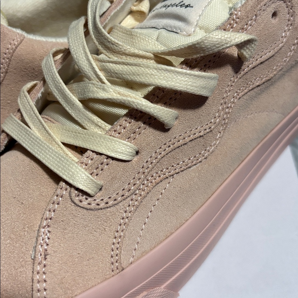 Brandblack Men's. Pink Suede Sneakers - Picture 5 of 6